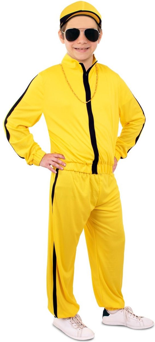 Grappig & Fout Kostuum | Breakdance Ali G In Tha House Junior | Jongen | Maat 152 | Carnaval kostuum | Verkleedkleding